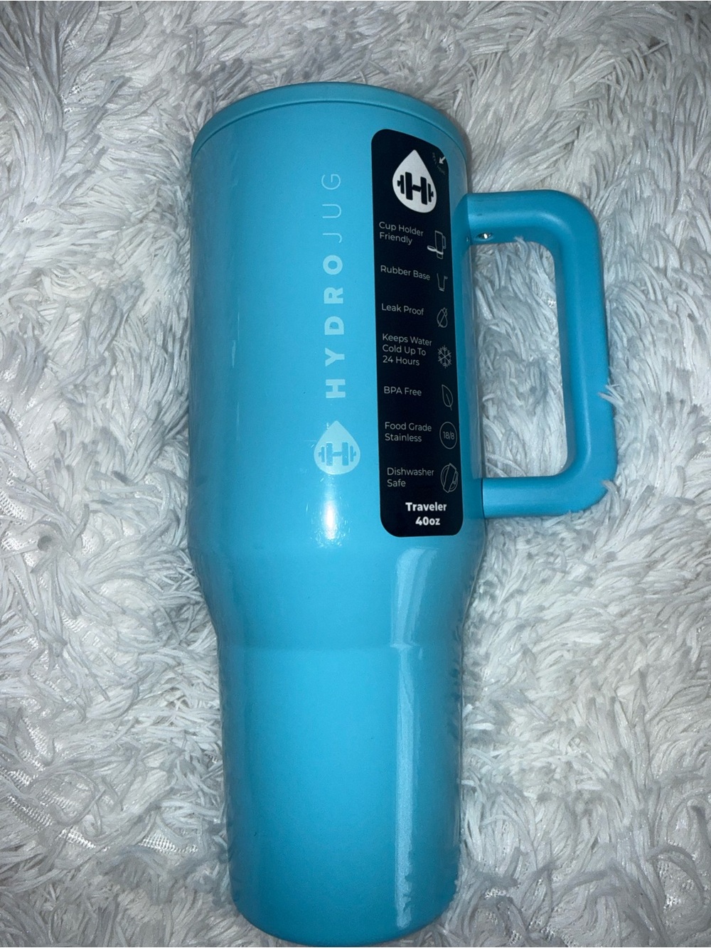 Hydrojug 40 oz  Traveler “wave” with flaw review pictures